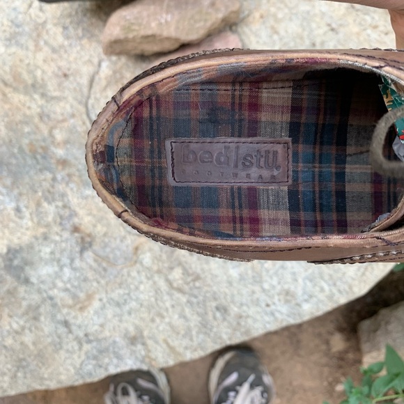 Vintage Bed Stu Men's Size 8 Brown Leather Oxfords Preppy Dark Academia Grandpa - Picture 4 of 9